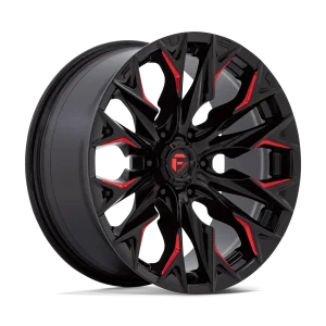 Fuel – D823 FLAME – Black – 20″x9″ 1mm – Summer Wheels – D82320908950